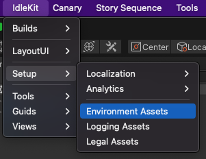 environmentassetsmenu